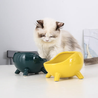 Futter- und Wassernapf aus Keramik für Hunde und Katzen