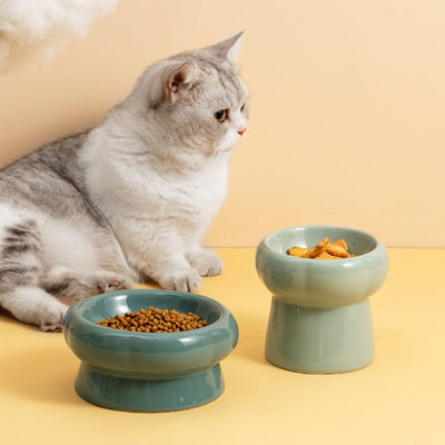 Hochbeinige Keramiknäpfe für Katzen und Hunde